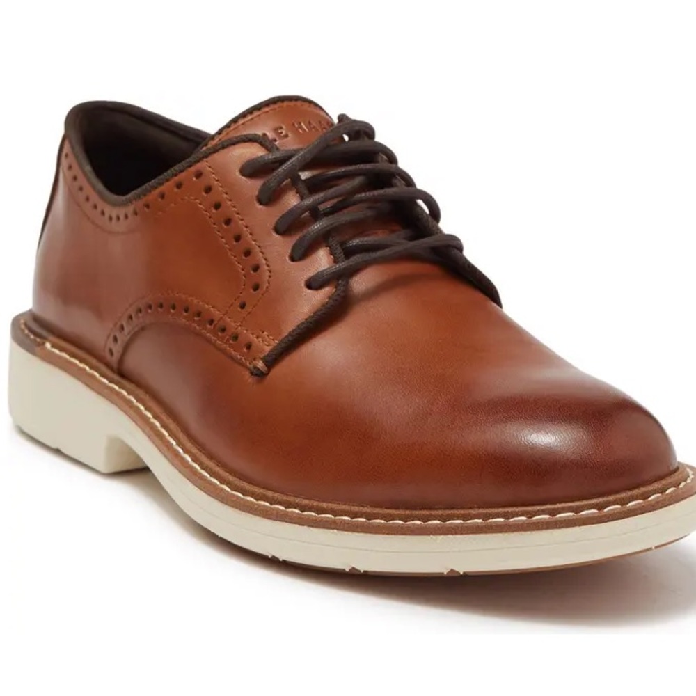 NEW Cole Haan British tan Goto Plain Toe Ox 8.5 mens